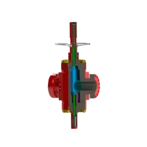 Шаровой винтовой затворный клапан