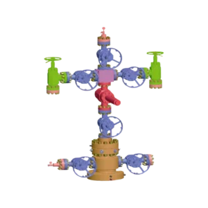 Оборудование устья добывающей скважины KQ